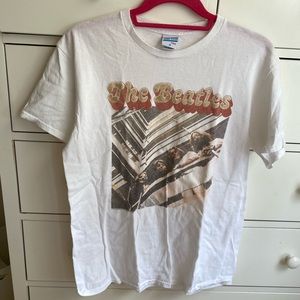 The Beatles junk food tees shirt